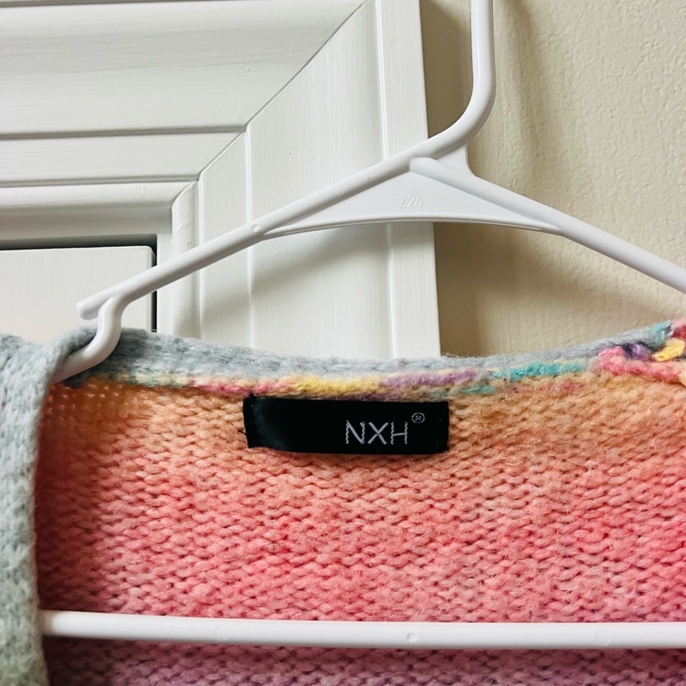 Boohoo Multicolor Gradient Cardigan - Picture 2 of 5